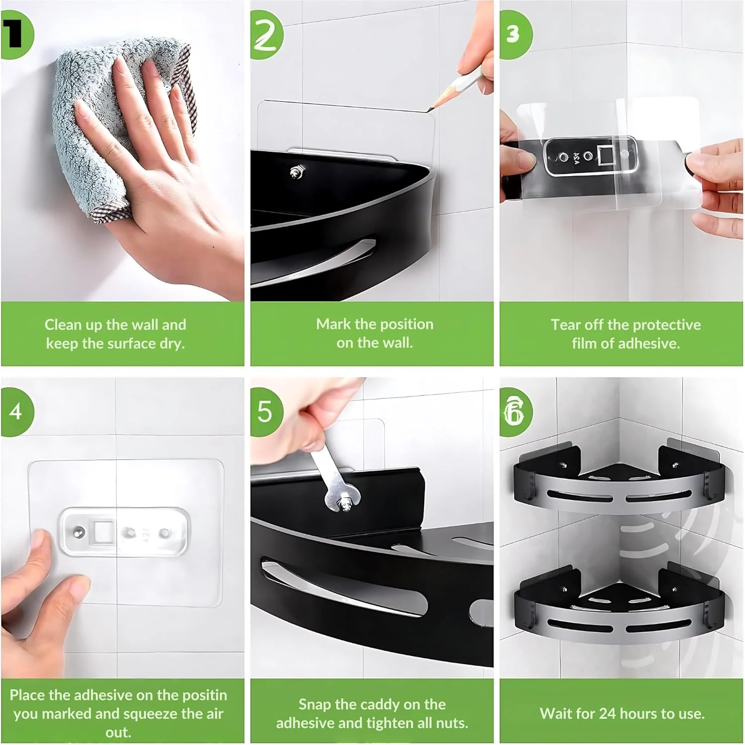 Sleek Stow Bathroom Shelf - Image 5