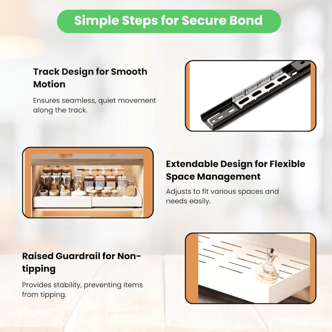 Slide Ease Kitchen Drawer Rack - Image 5