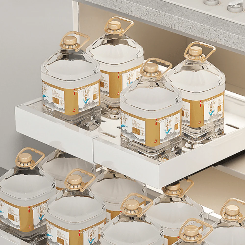 Slide-Pro Pull-Out Cabinet Organizer - Image 4