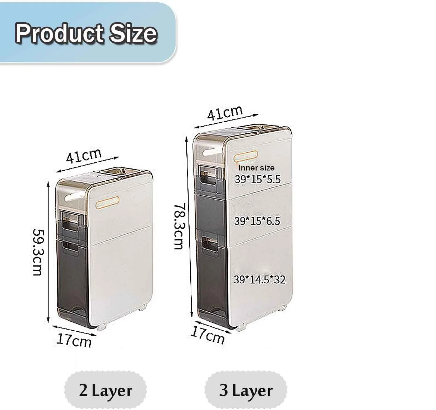 Slim-Fit Multi-Functional Storage Cabinet - Image 9