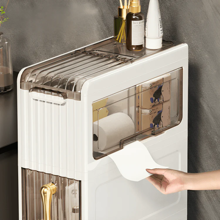 Slim Fit Storage Drawer Cabinet (39cm) - Image 5