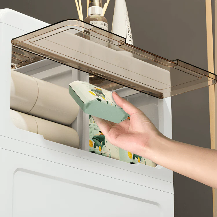Slim Fit Storage Drawer Cabinet (39cm) - Image 6