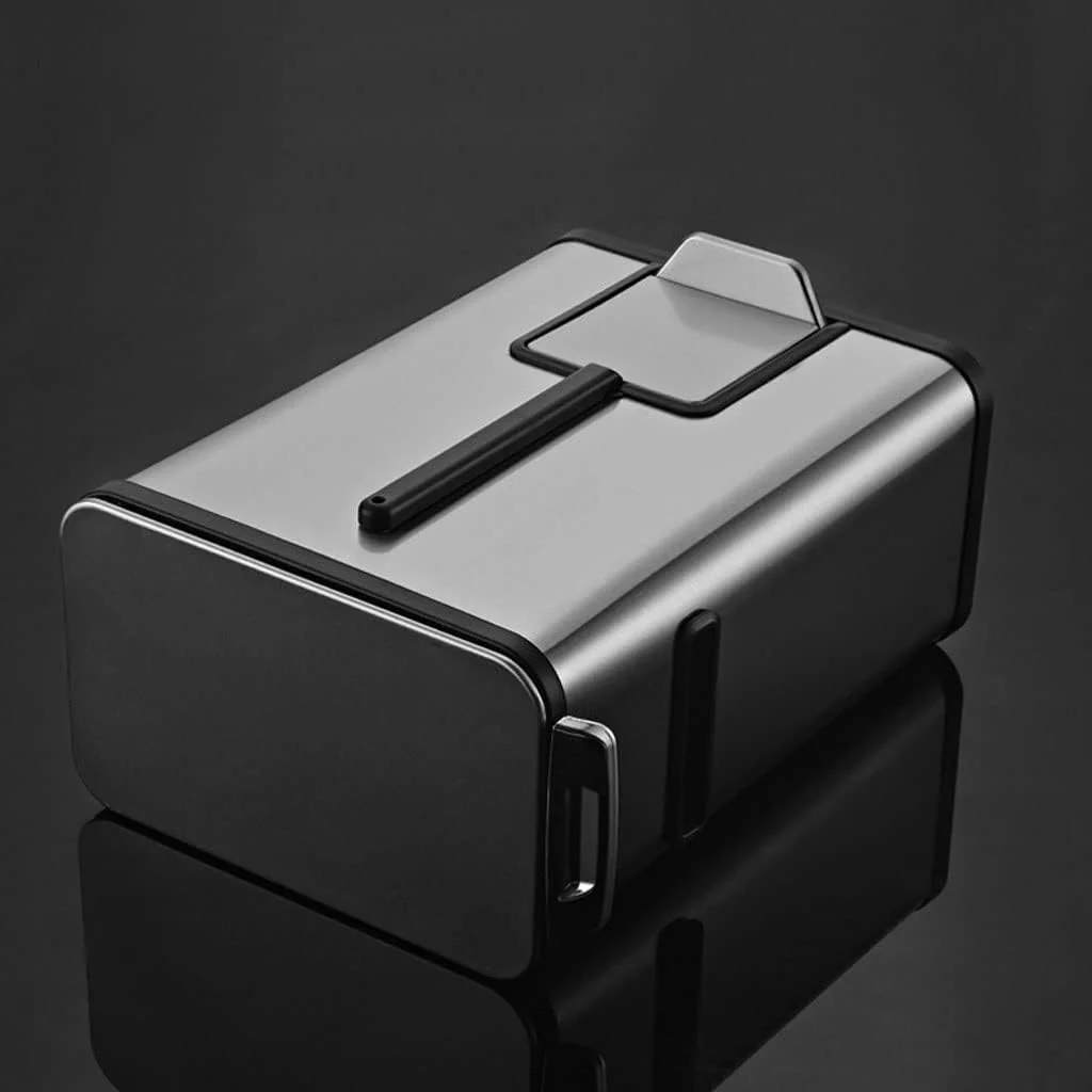 Smart 3-in-1 Bathroom Trash Can with Toilet Brush & Tissue Holder (7Litre) - Image 2