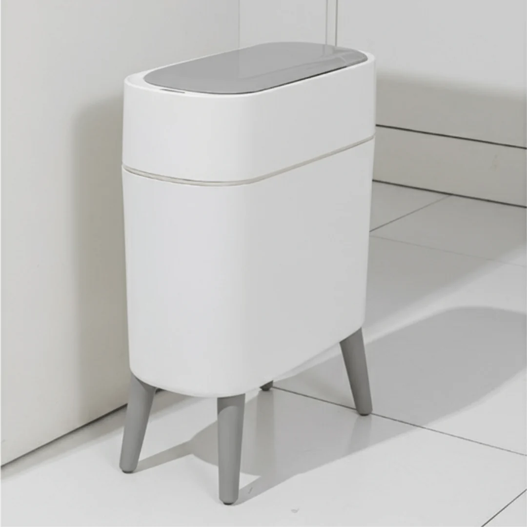 Smart Sensor Hands-Free Trash Can with Elevated Legs(10L) - Image 2