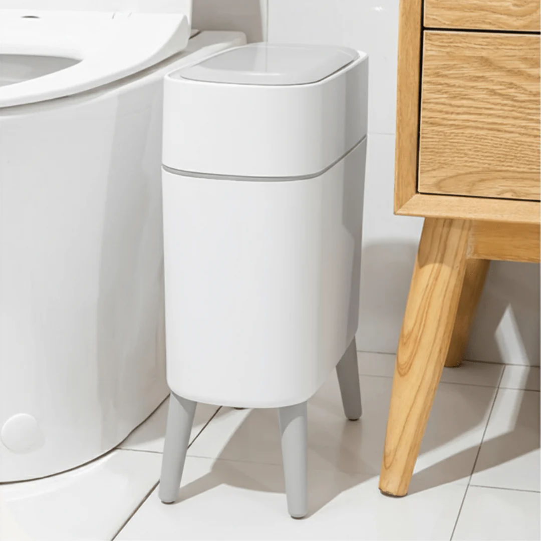 Smart Sensor Hands-Free Trash Can with Elevated Legs(10L) - Image 3