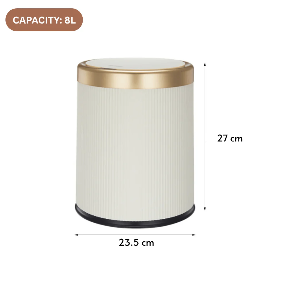 Smart Touchless Automatic Trash Can with Motion Sensor Lid (8L) - Image 7