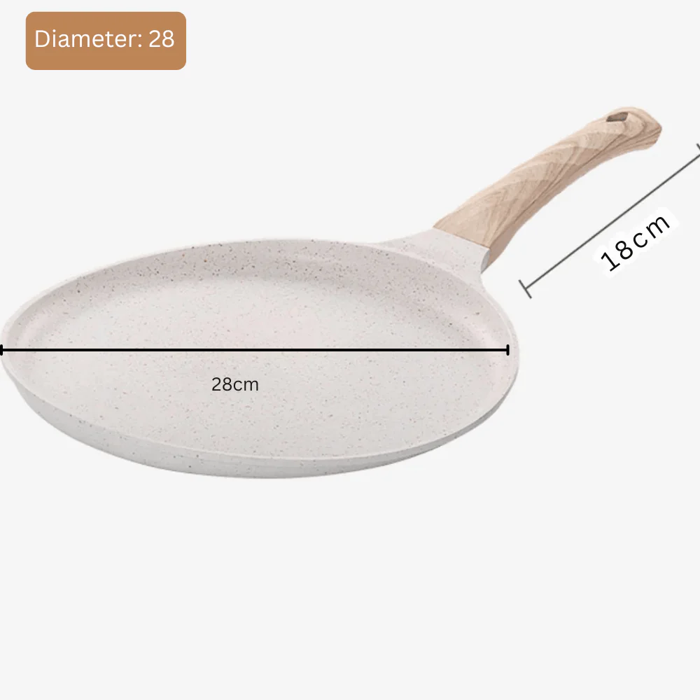 Maifan Stone Non-Stick Tawa (28cm) - Image 11