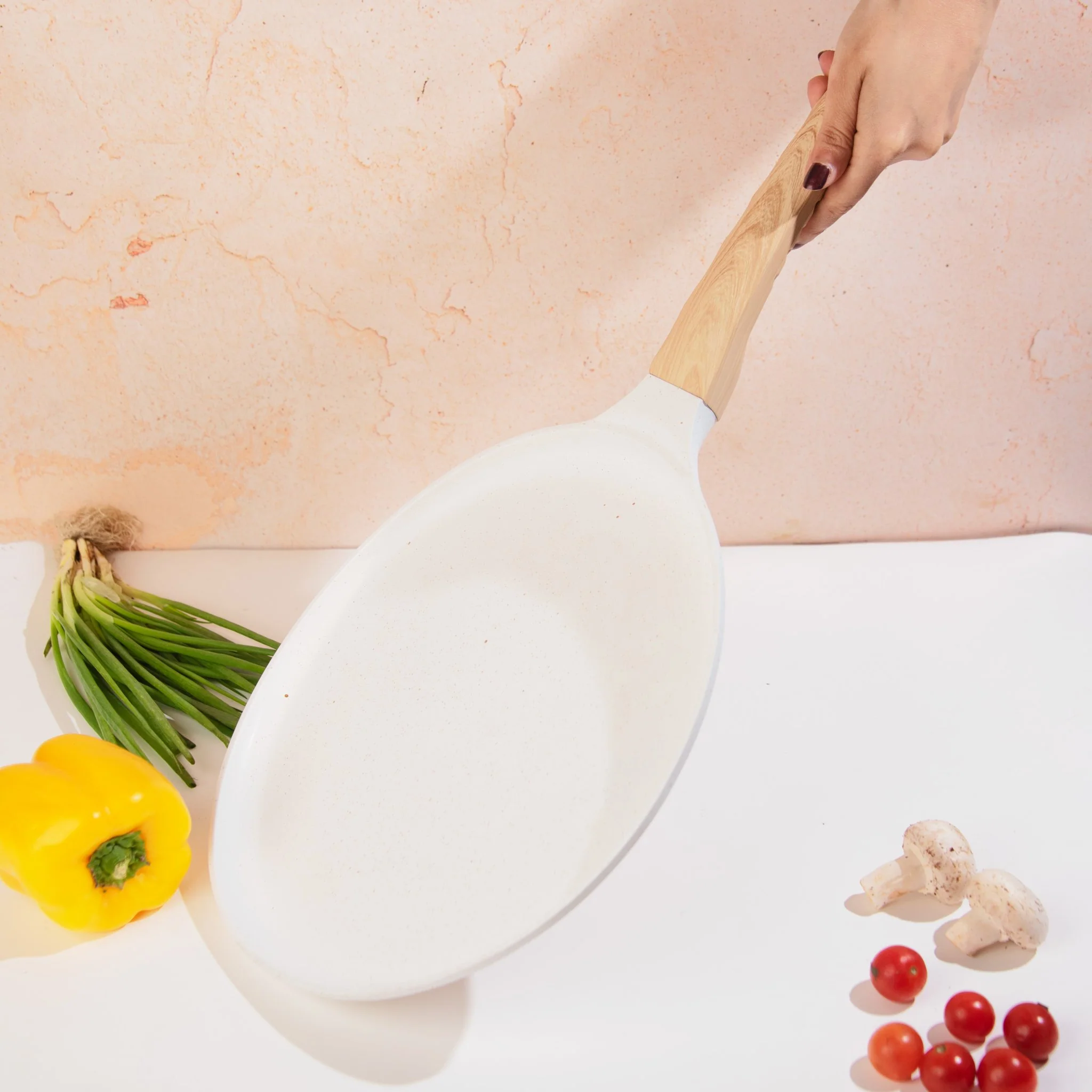 Maifan Stone Non-Stick Tawa (28cm) - Image 8