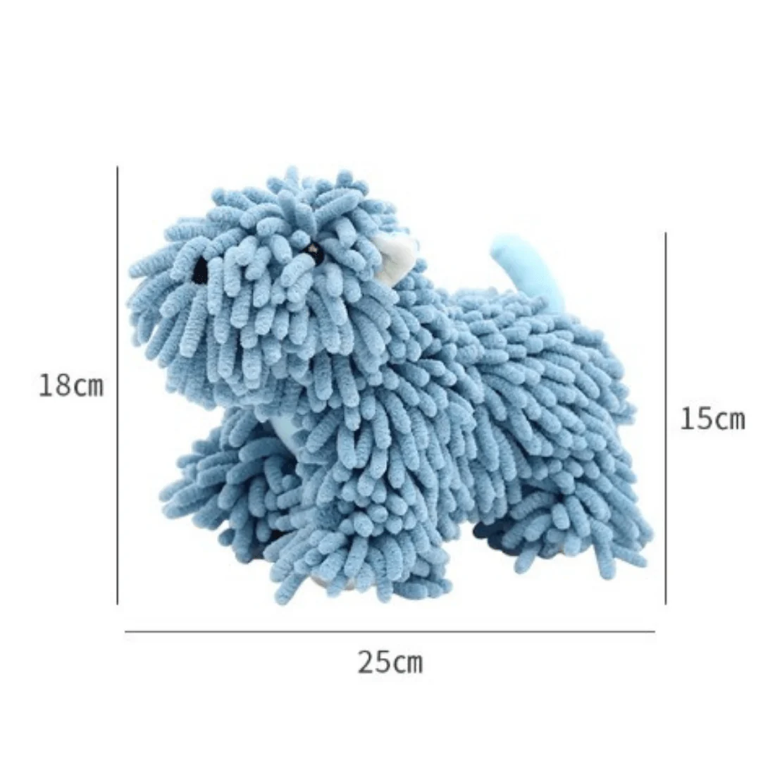 Soft Puppy-Themed Chenille Hand Towel - Image 6