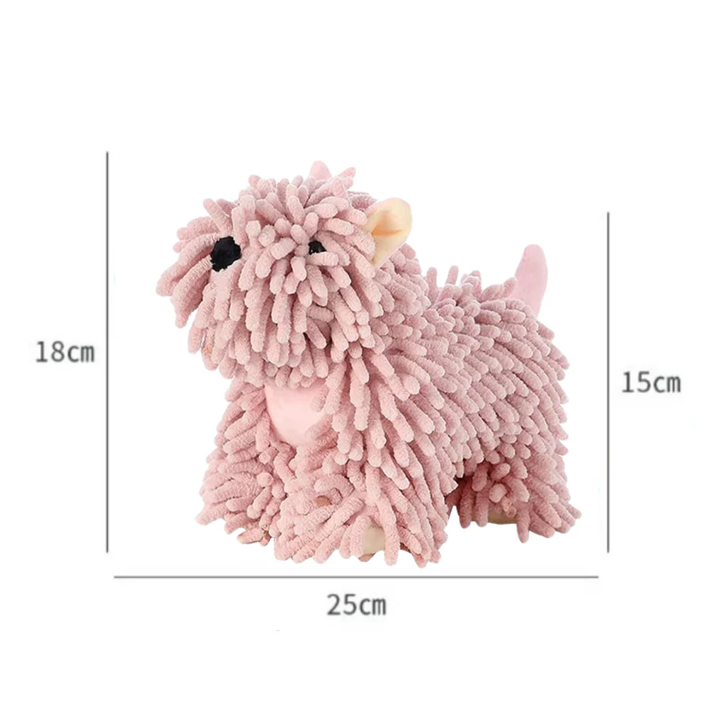 Soft Puppy-Themed Chenille Hand Towel - Image 7