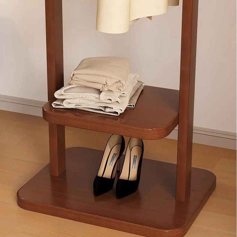 Solid Wood Floor-to-Ceiling Coat Rack (166cm) - Image 6