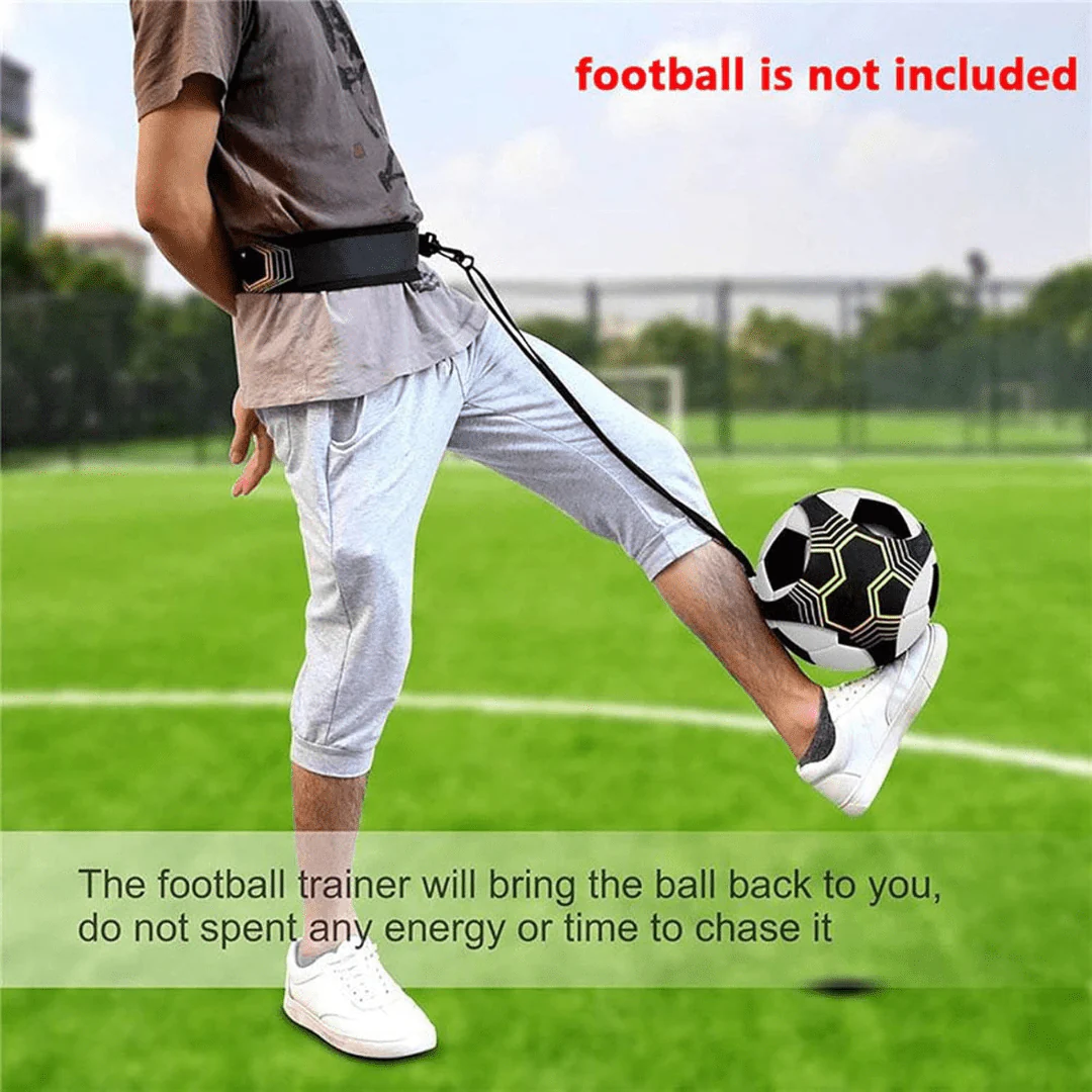 Solo Football Trainer with Adjustable Elastic Kick Strap - Image 6