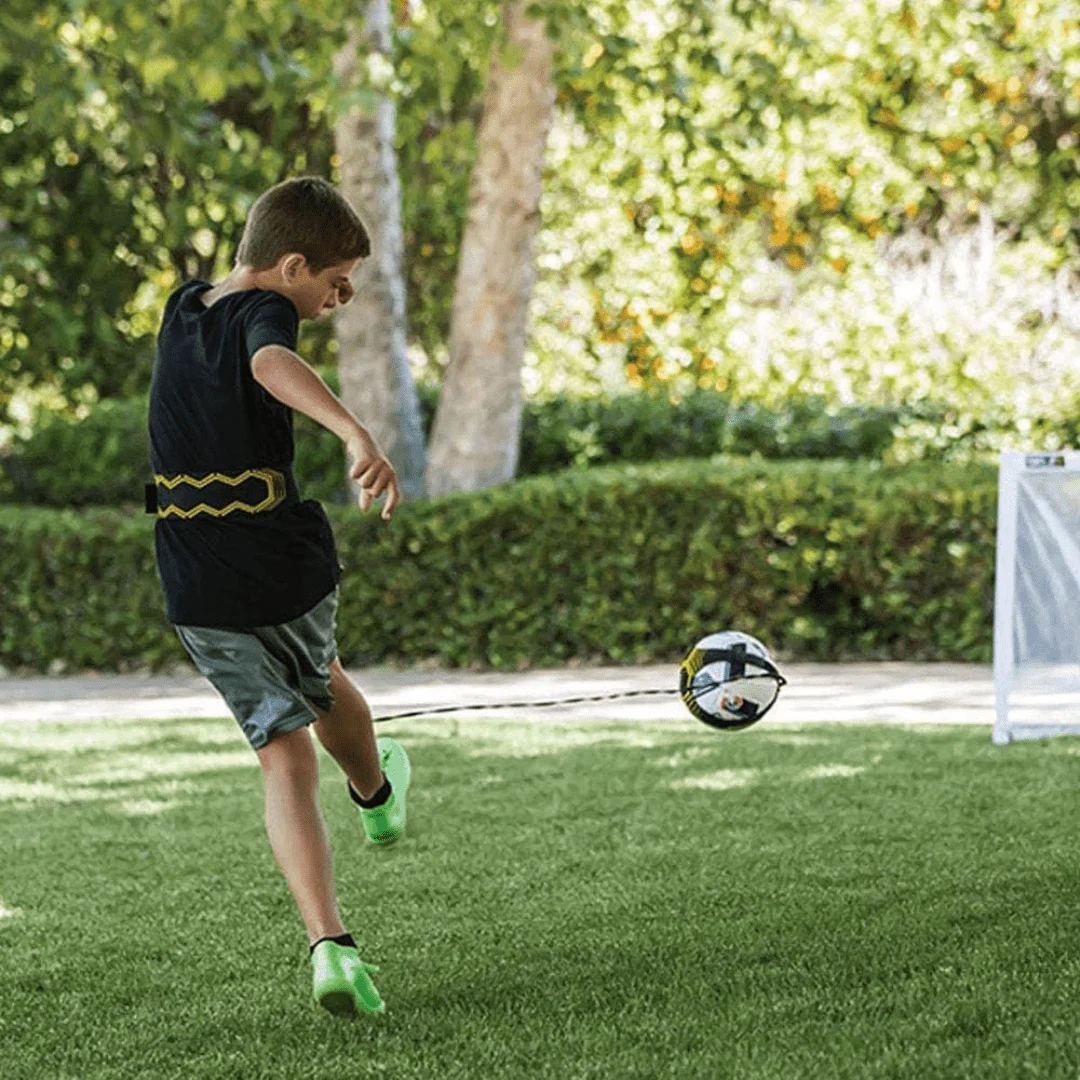 Solo Football Trainer with Adjustable Elastic Kick Strap - Image 7