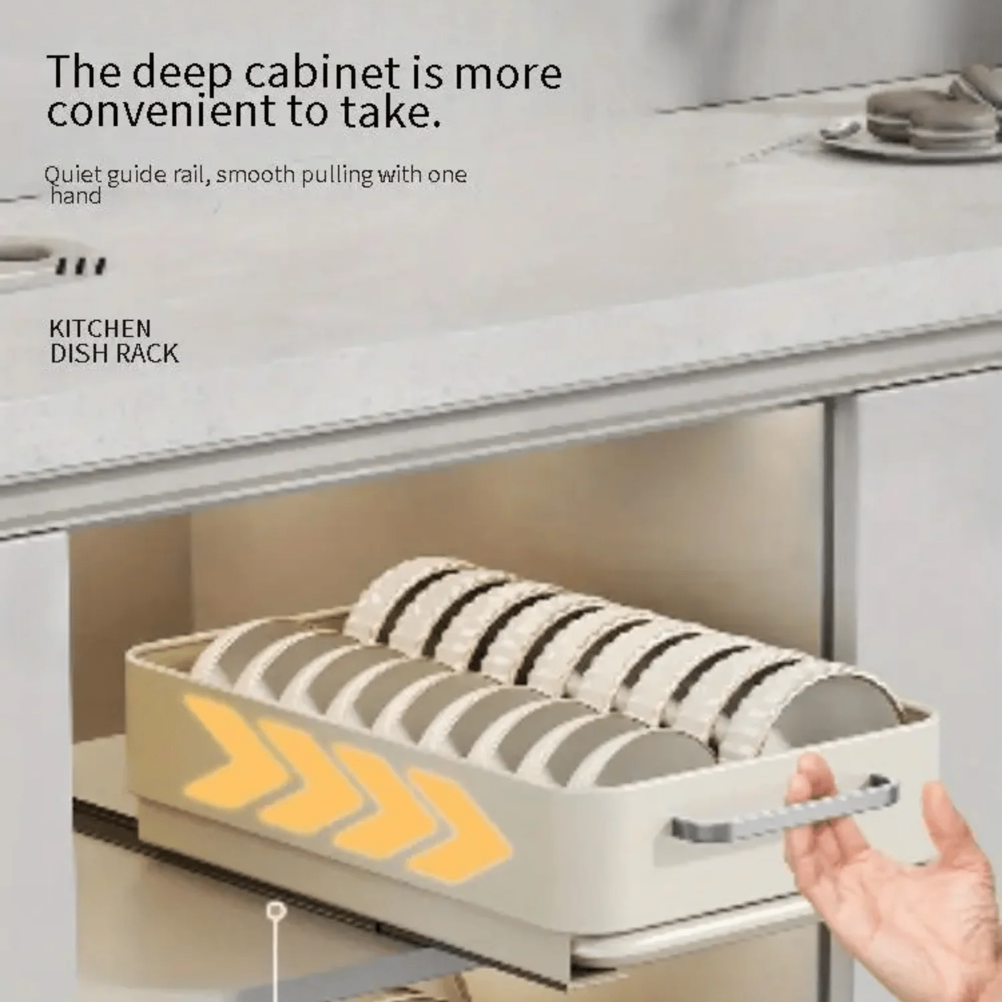 Space Saver Pull-Out Basket - Image 3