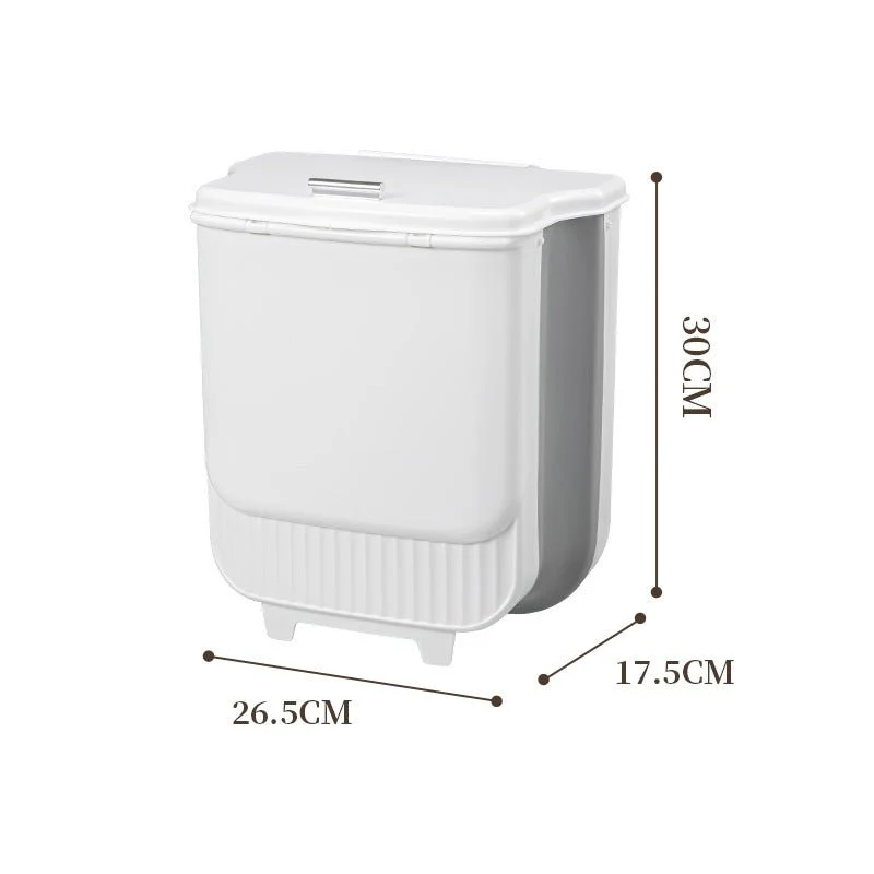 Space-Saving Hanging Trash Cans for Kitchen - Image 5