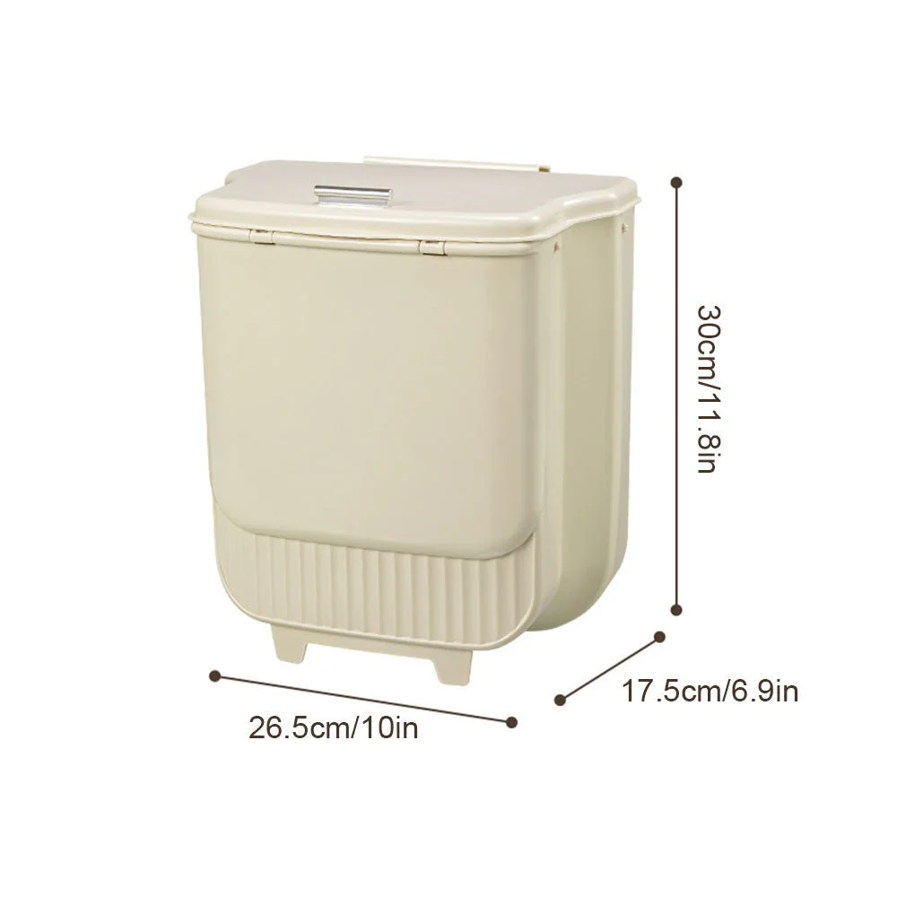 Space-Saving Hanging Trash Cans for Kitchen - Image 6