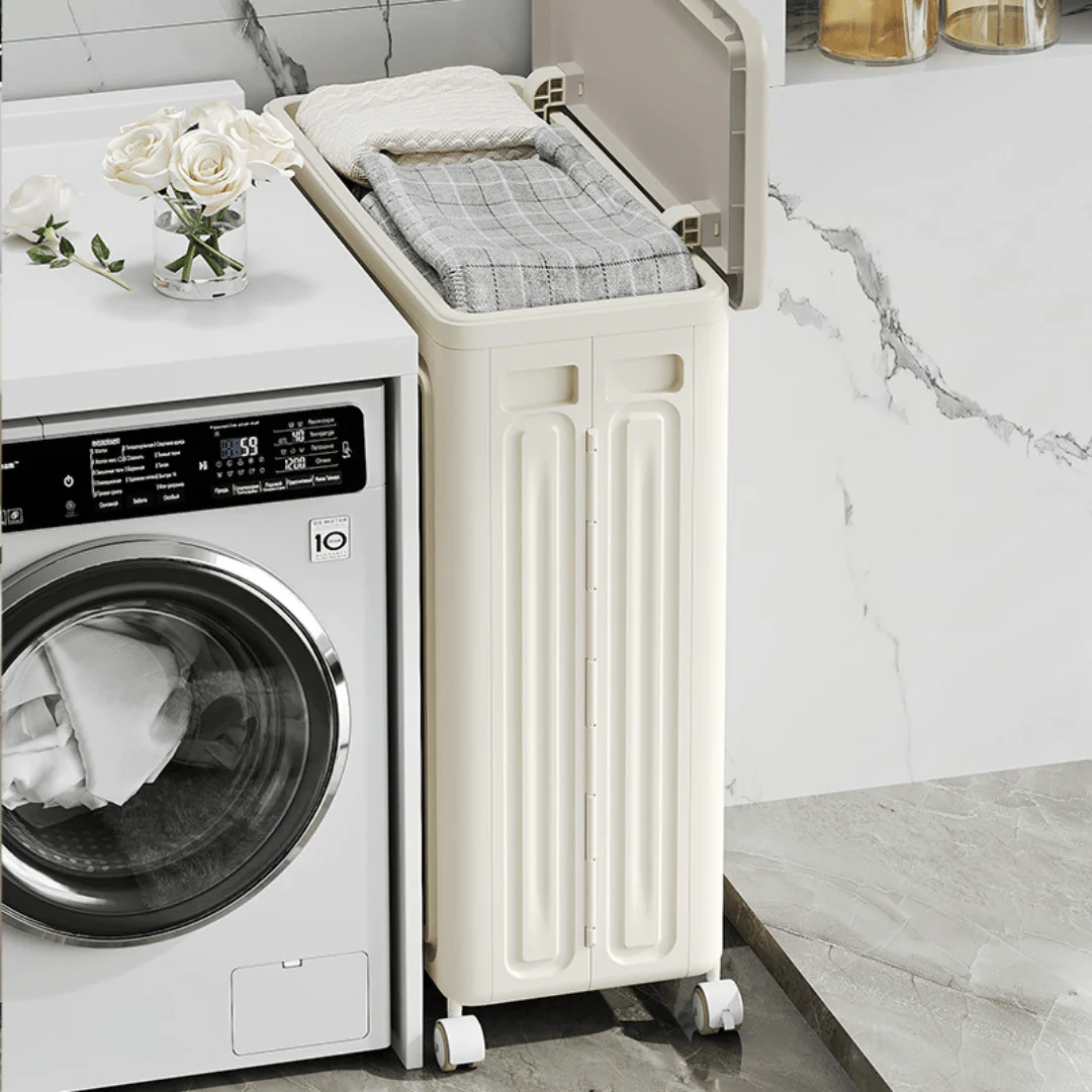 Space-Saving Multi-Functional Foldable Laundry Storage Basket (70L) - Image 3