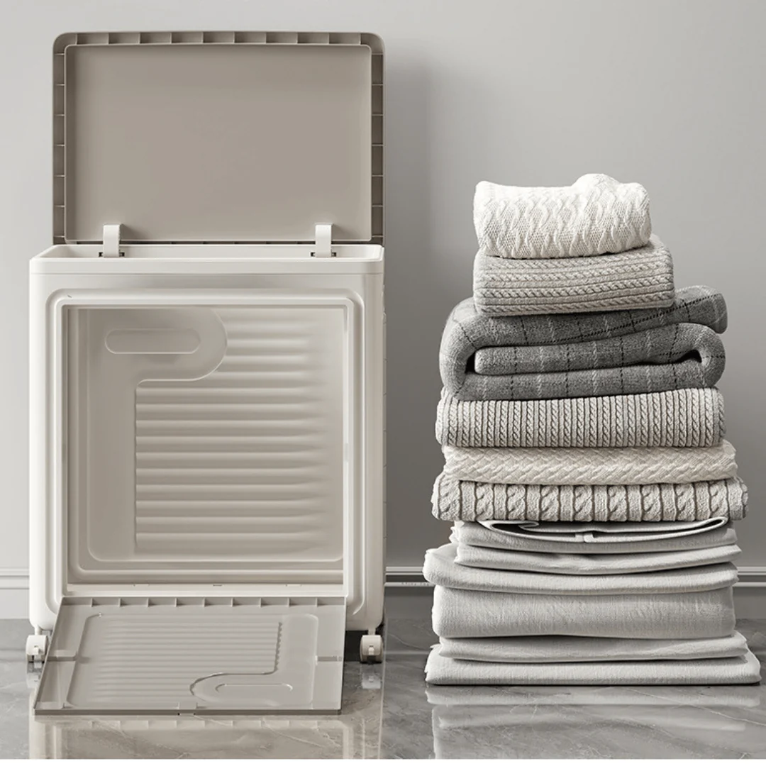 Space-Saving Multi-Functional Foldable Laundry Storage Basket (70L) - Image 5