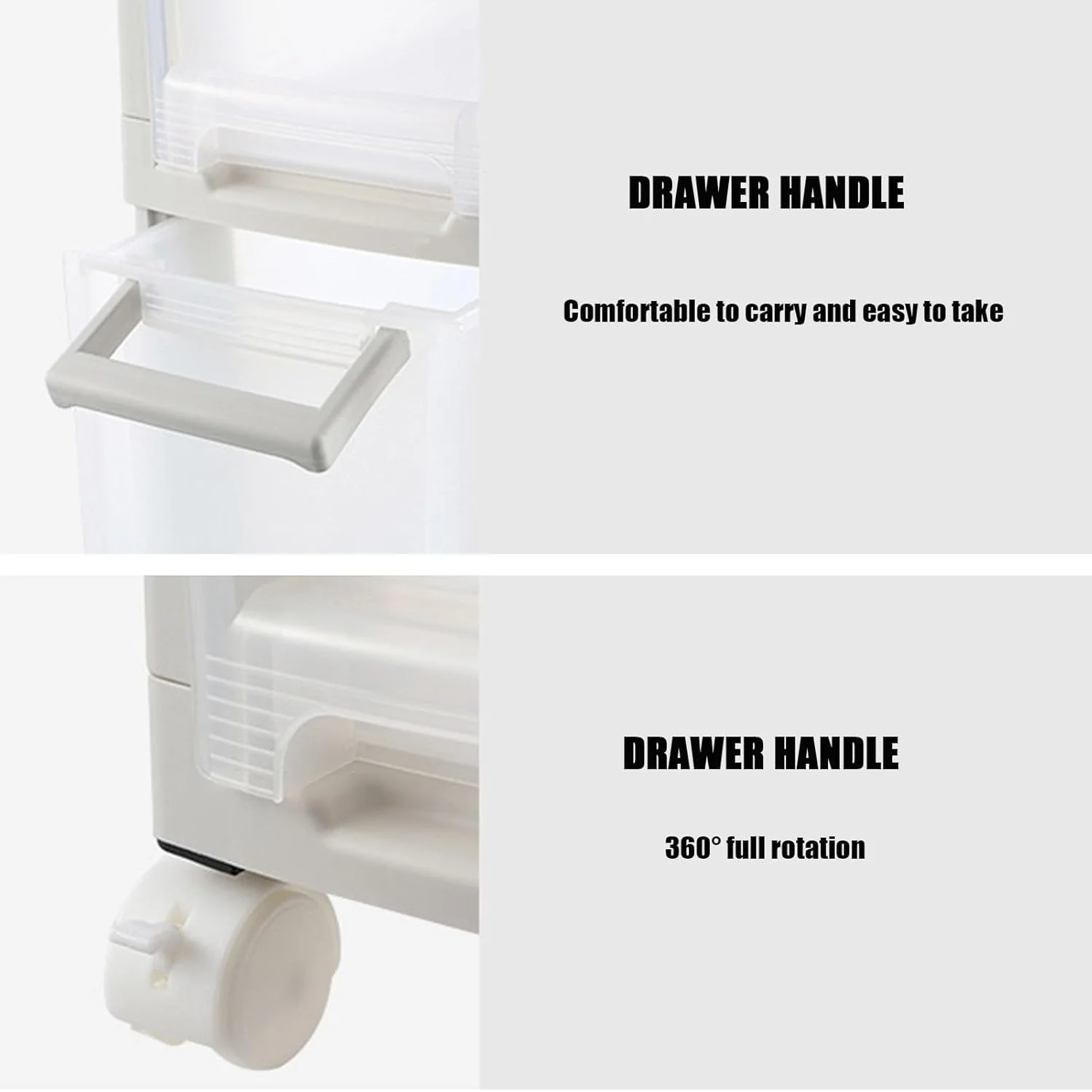 Space Saving Slim Organizer with Drawers - Image 5