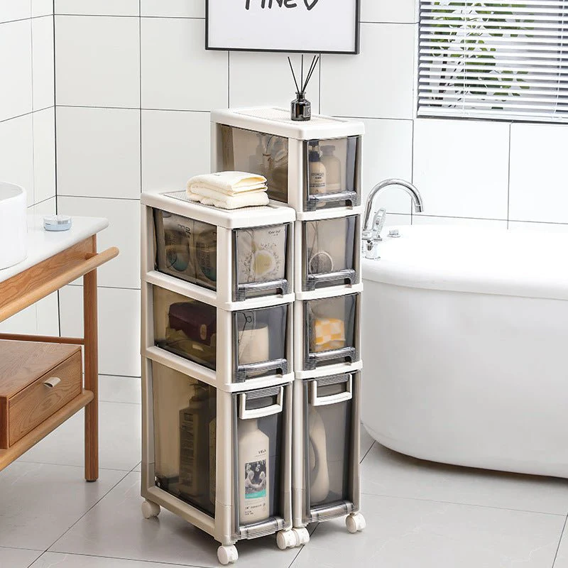 Space Saving Slim Organizer with Drawers - Image 7