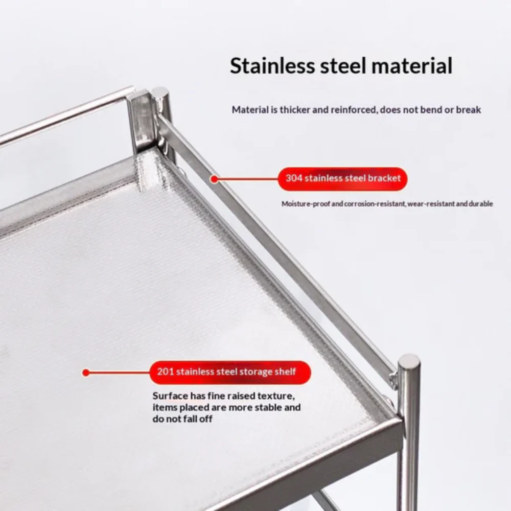 Space-Saving Stainless Steel Seasoning Storage Stand - Image 5