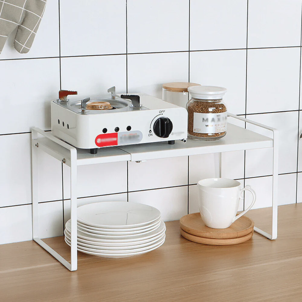 Stackable Counter Shelf Organizer - Image 4