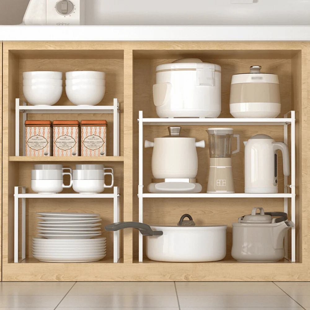 Stackable Counter Shelf Organizer - Image 5
