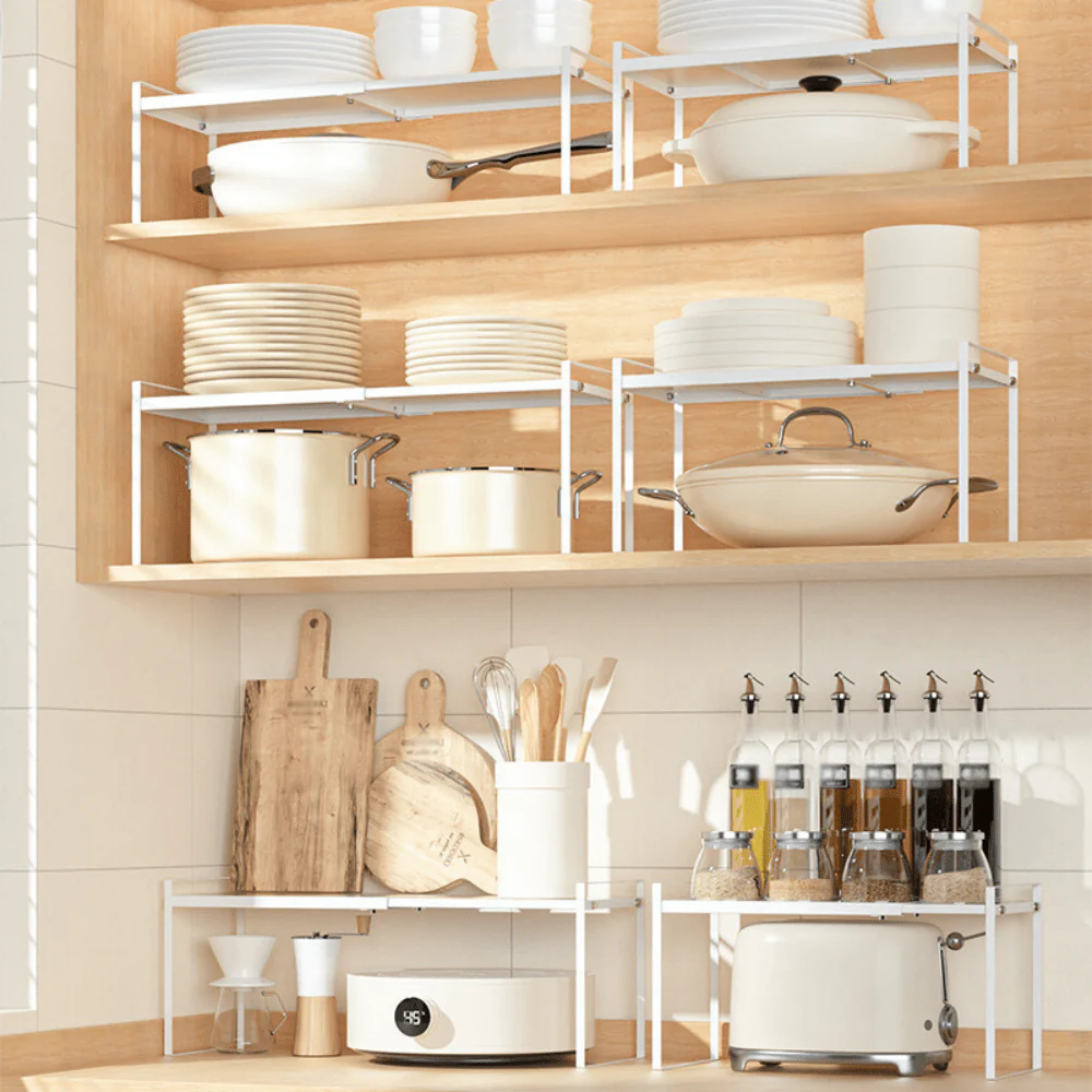 Stackable Counter Shelf Organizer - Image 6