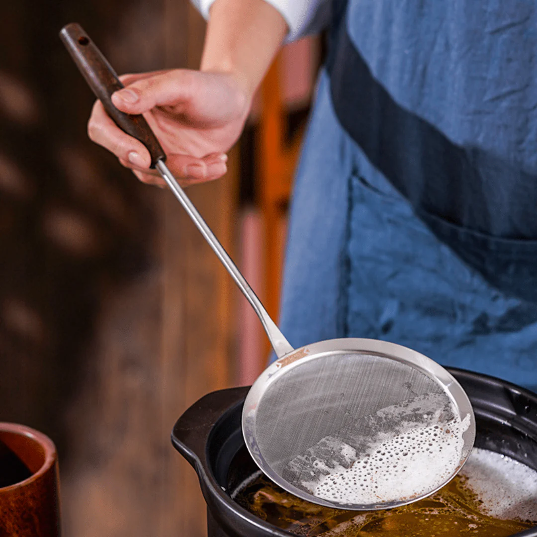 Stainless Steel Colander Filter Spoon - Image 4