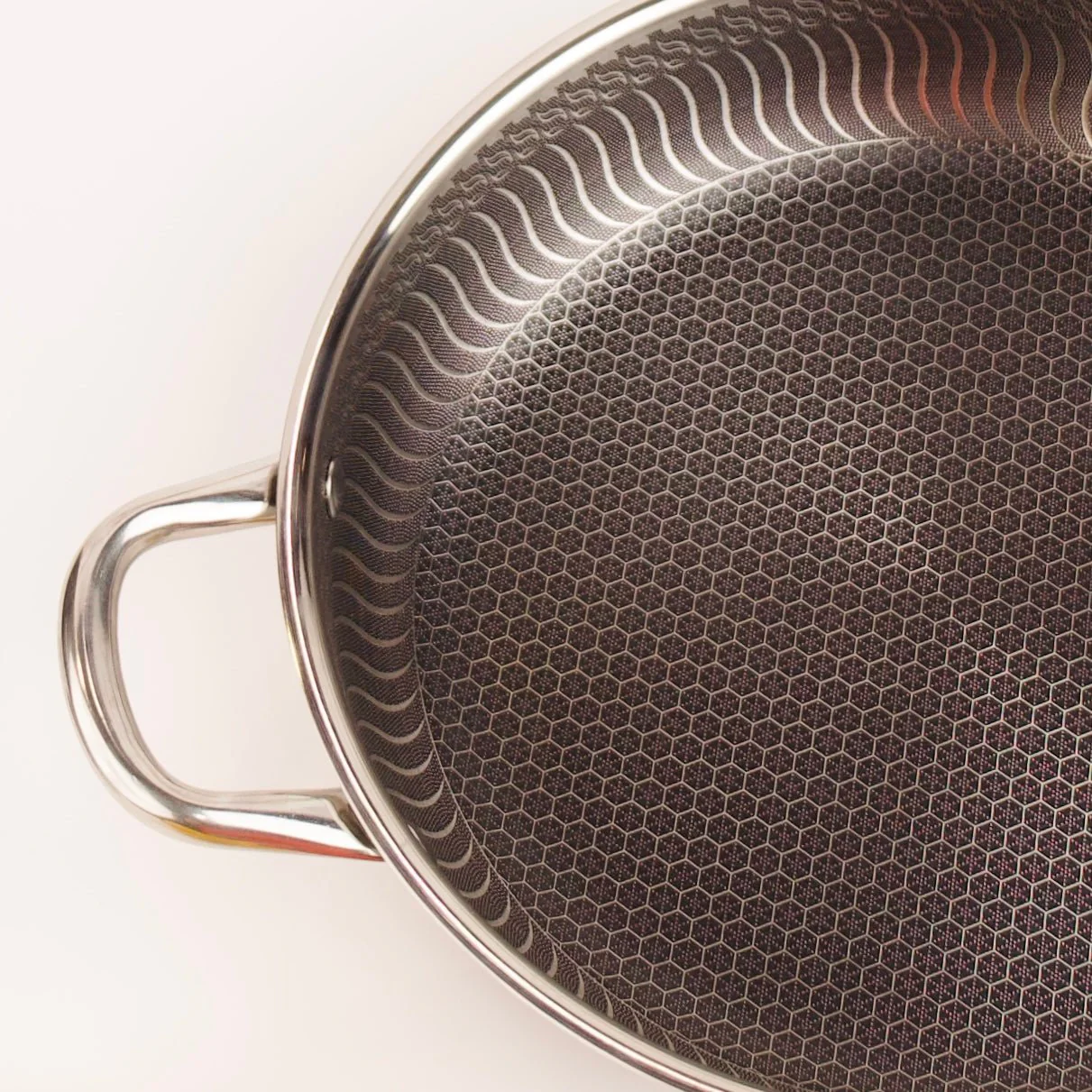 Multi-Purpose Stainless Steel Honeycomb Cooking Pot(28cm) - Image 4