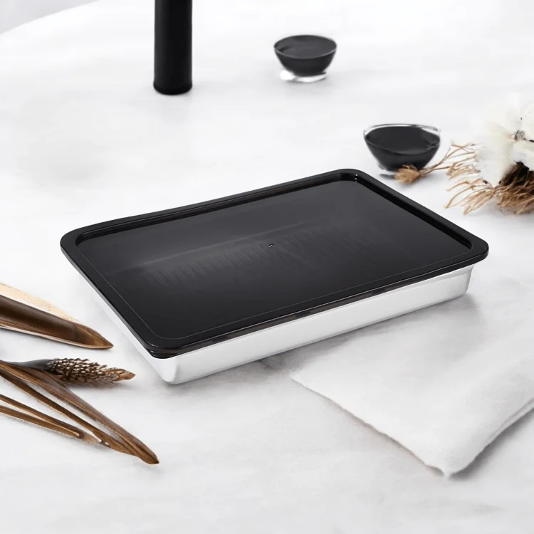 Stainless Steel Food Preservation Box with Dust Free Silicone Lid - Image 2