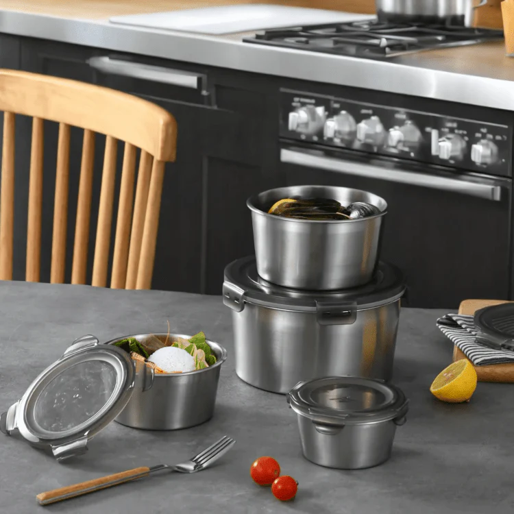 Stainless Steel Food Storage Container - Image 3