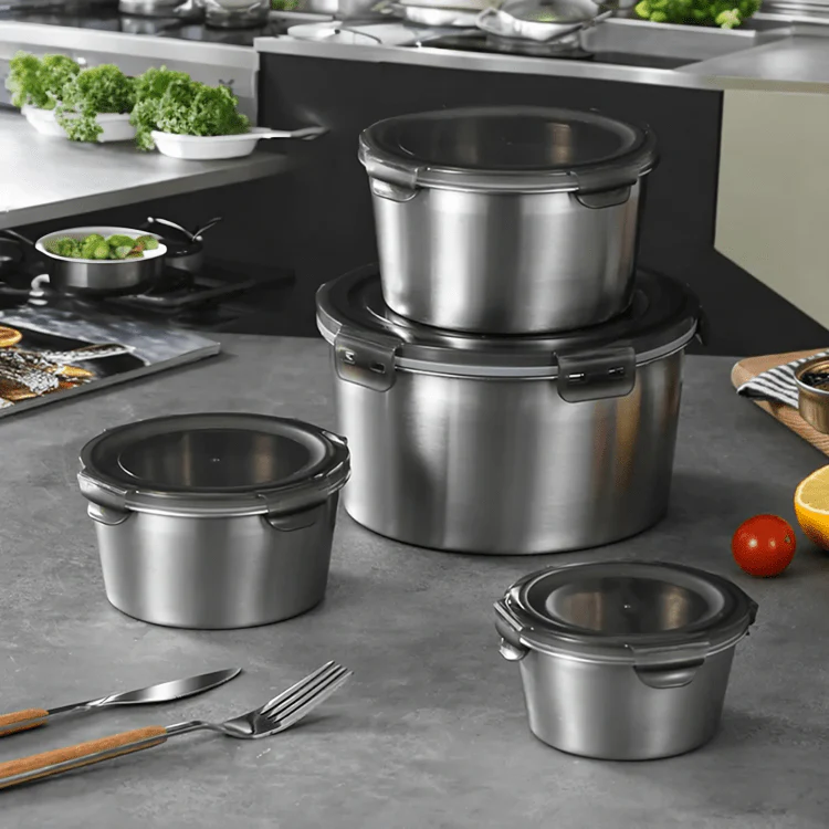 Stainless Steel Food Storage Container - Image 5