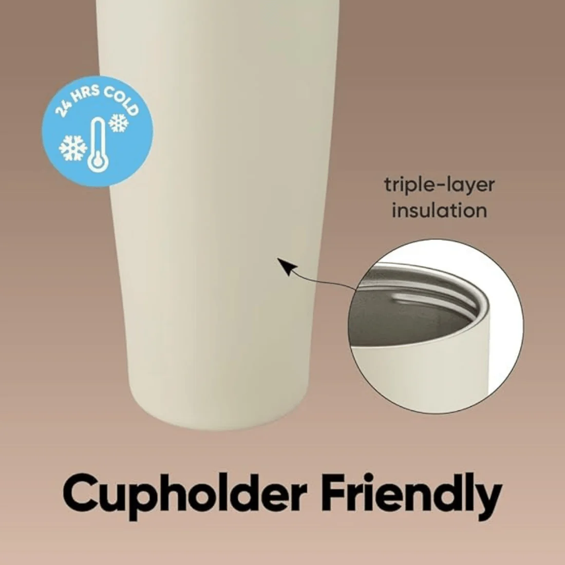 Stainless Steel Insulated Bottle with Secure Lock Lid and Straw(1200ml) - Image 7