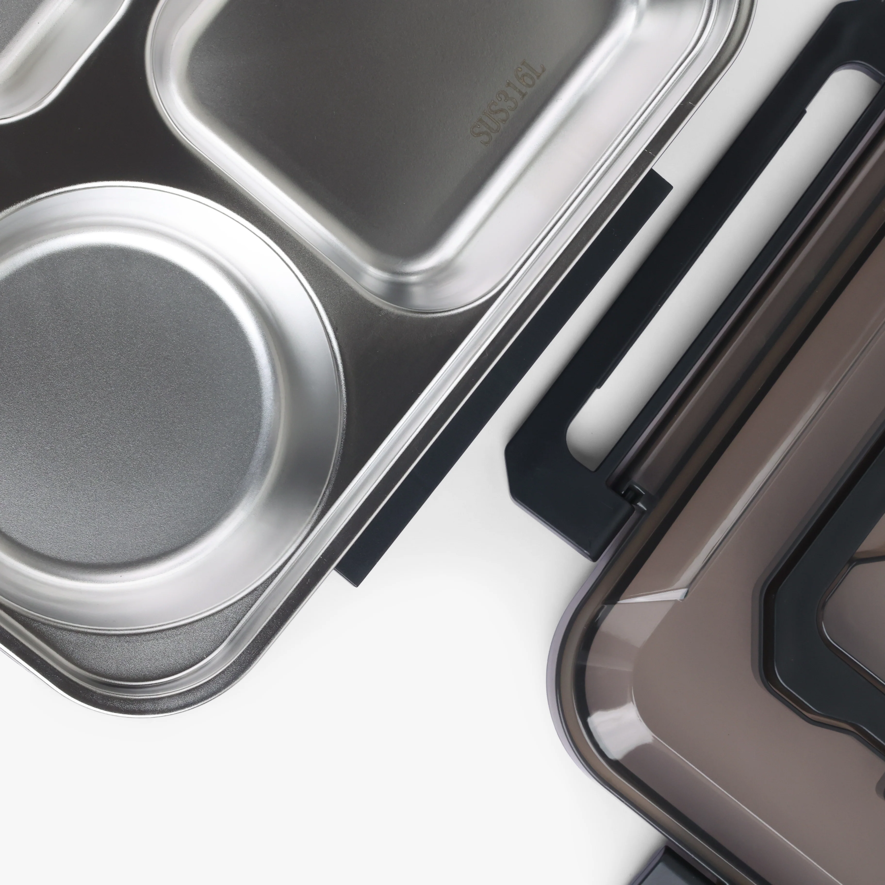 Stainless Steel Insulated Lunch Box with Cover - Image 4