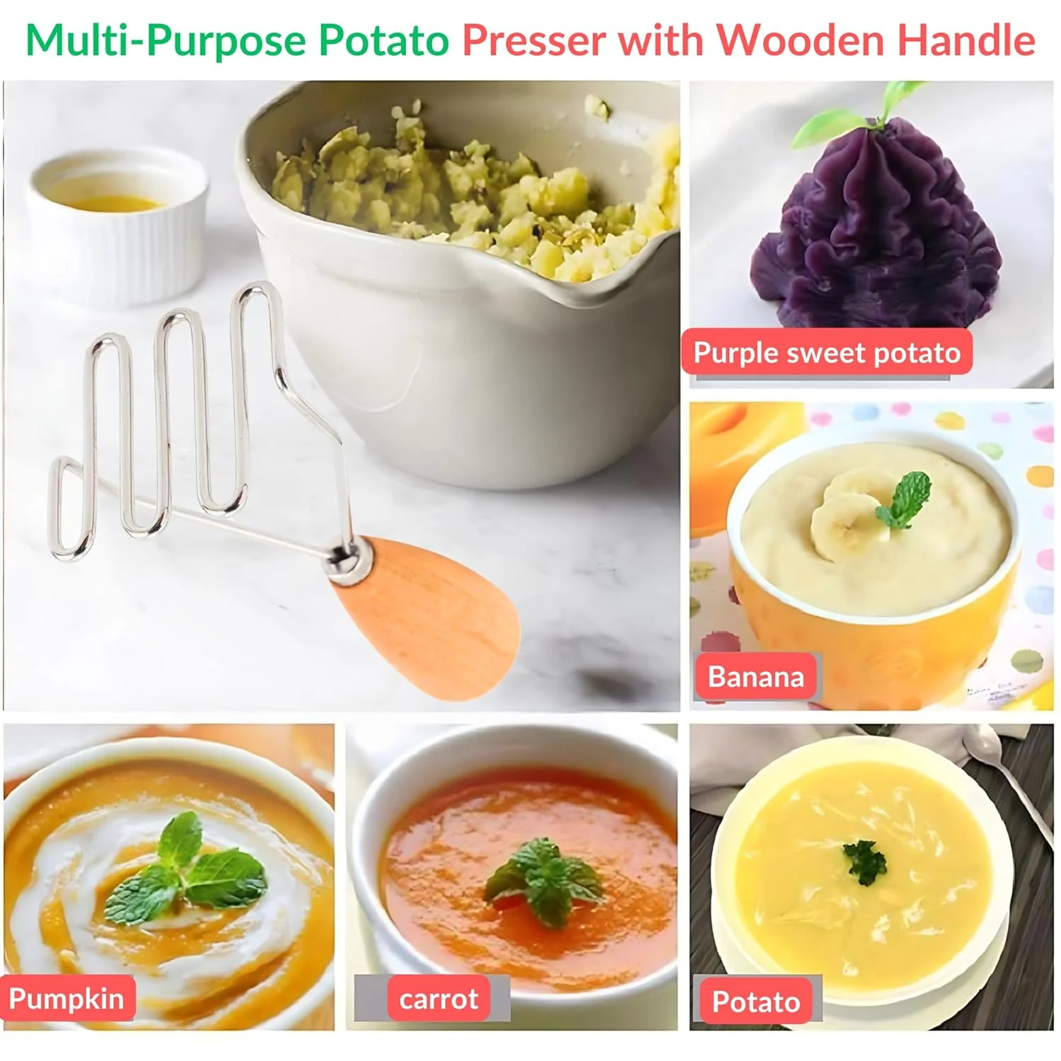 Stainless Steel Kitchen Gadget Set - Image 2
