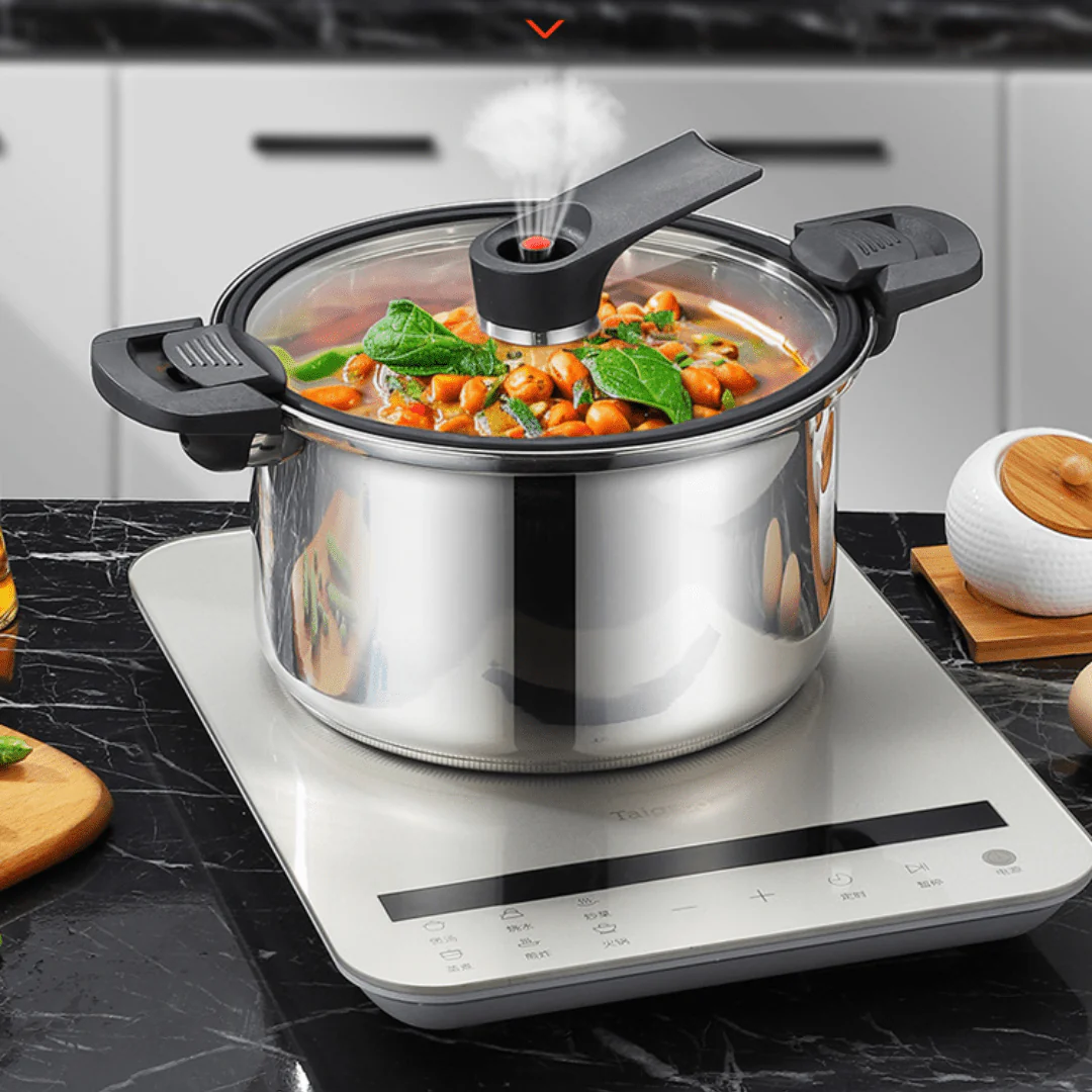 Stainless Steel Pressure Cooker - Image 3