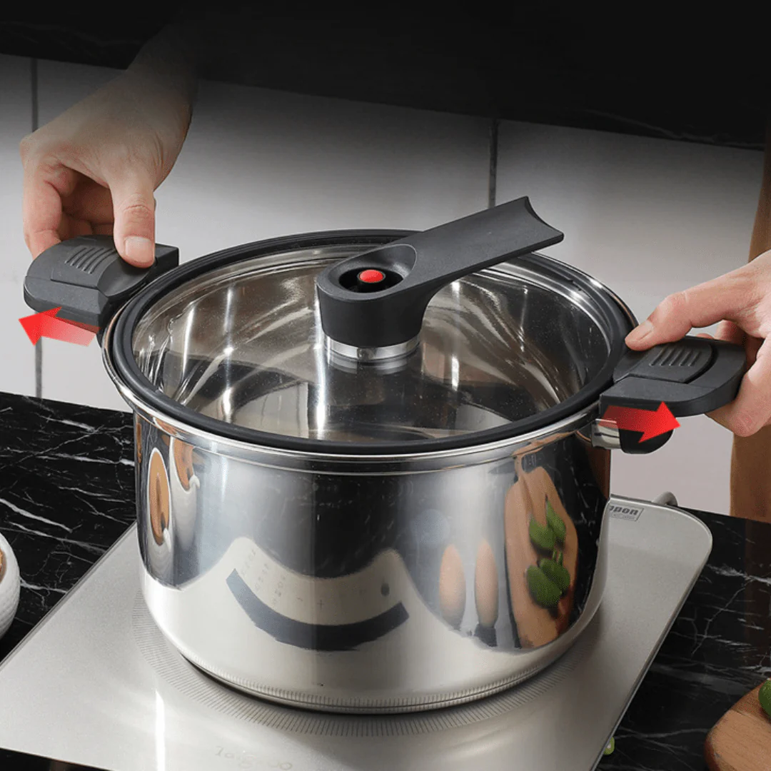 Stainless Steel Pressure Cooker - Image 4