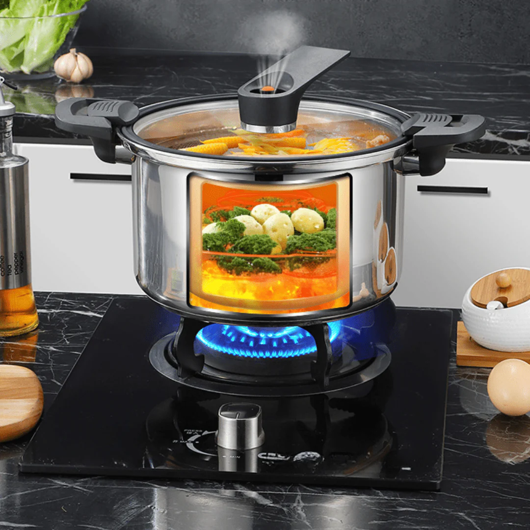 Stainless Steel Pressure Cooker - Image 6