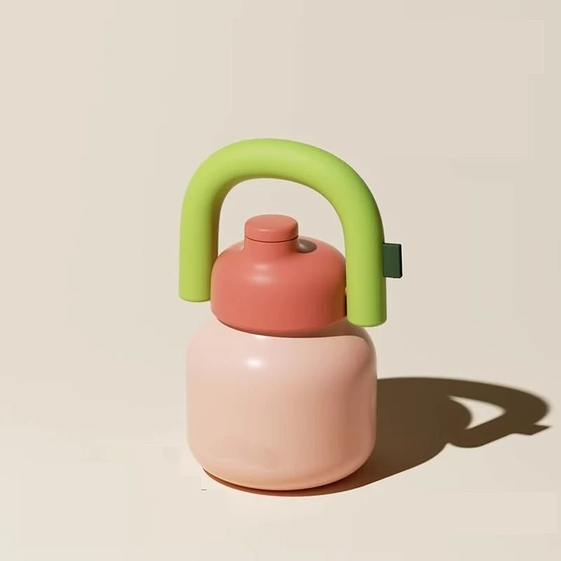 Stainless Steel Vacuum Insulated Water Thermos with Straw(1000ml) - Image 7