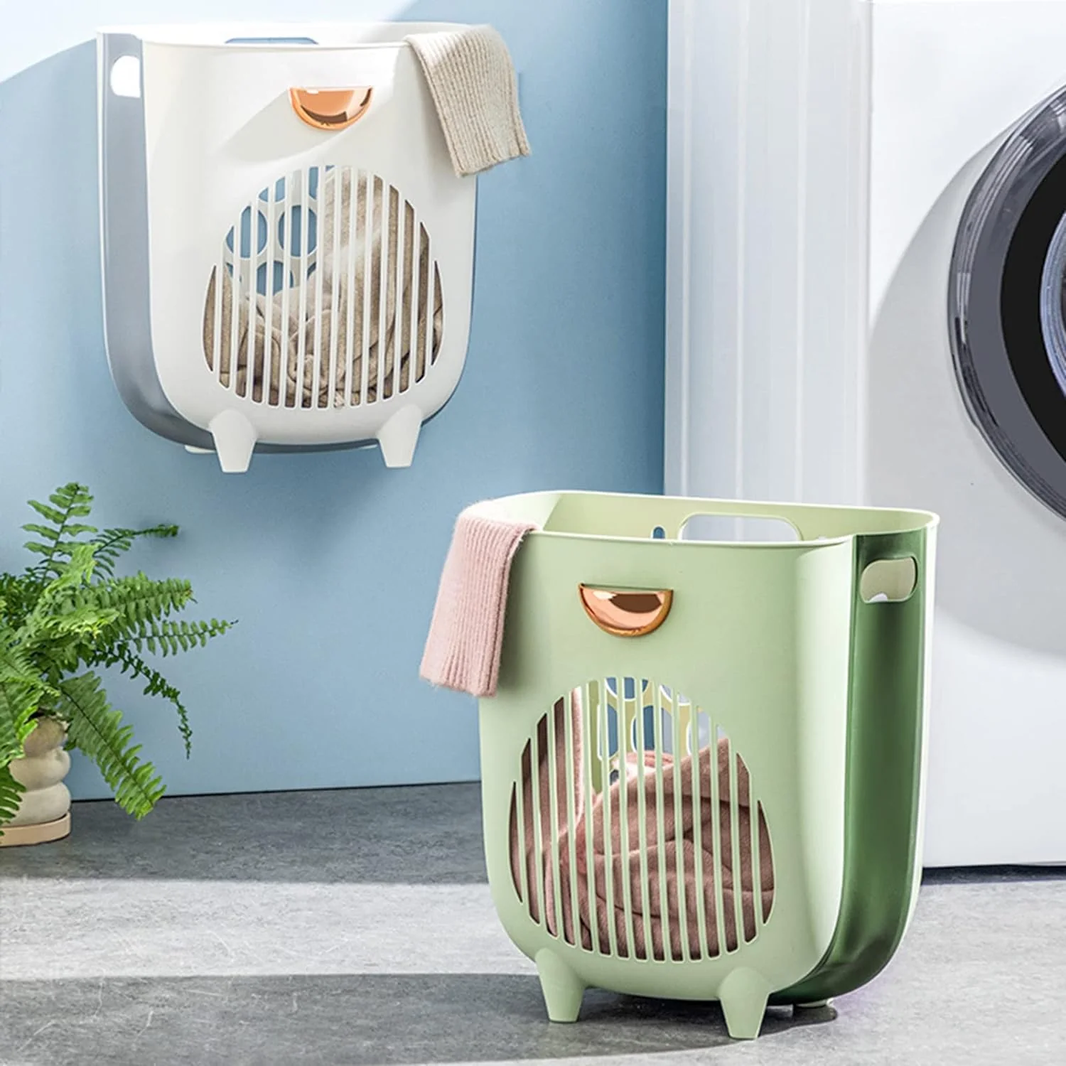 Telescopic Design Laundry Basket - Image 4