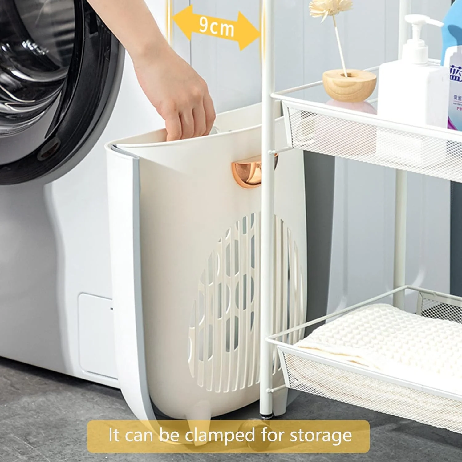 Telescopic Design Laundry Basket - Image 6