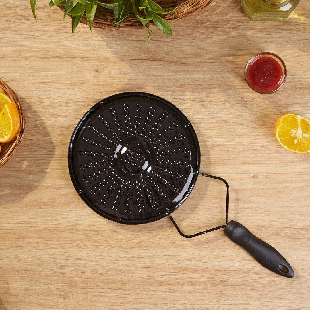 Thermal Anti-Burn Black Cooking Plate - Image 2