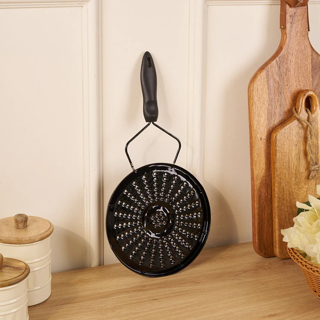 Thermal Anti-Burn Black Cooking Plate - Image 3