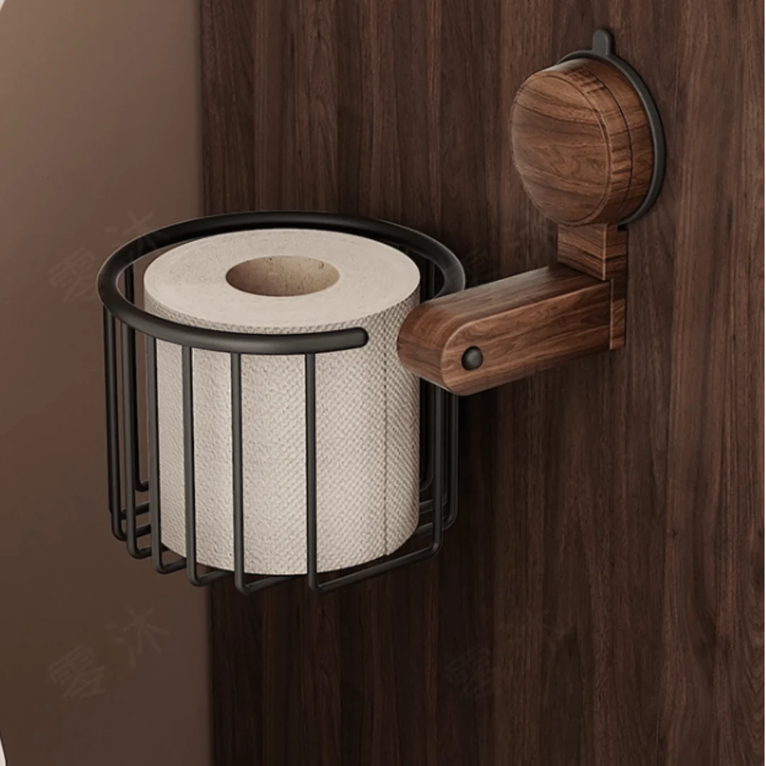Toilet Paper Holder with Suction Cup - Image 2