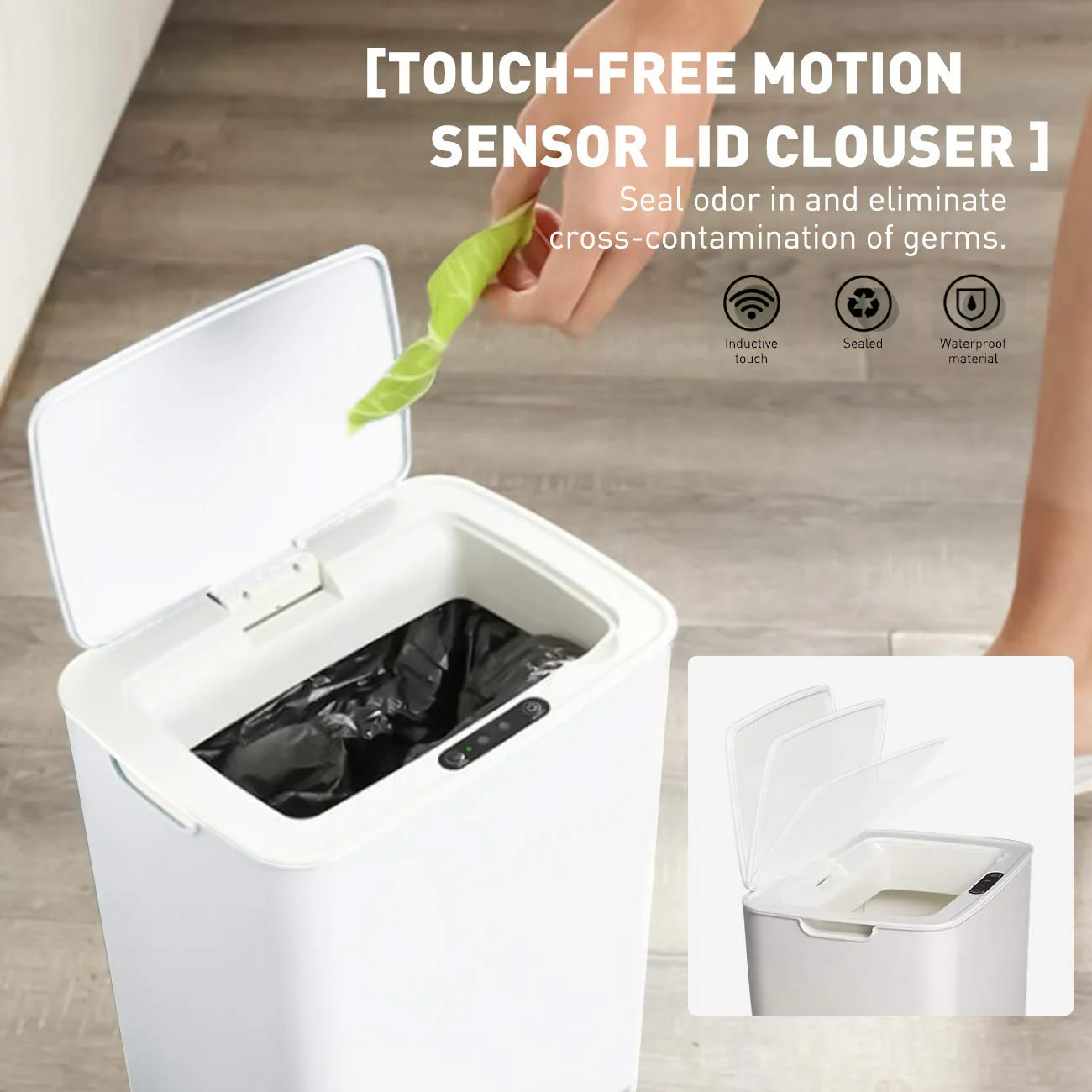 Touch-Free Smart Motion Sensor Bin - Image 7