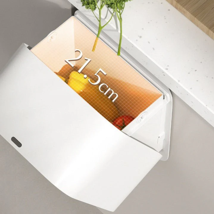 Touch-Free Wall-Mounted Trash Bin with Smart Sensor Lid (7L) - Image 4