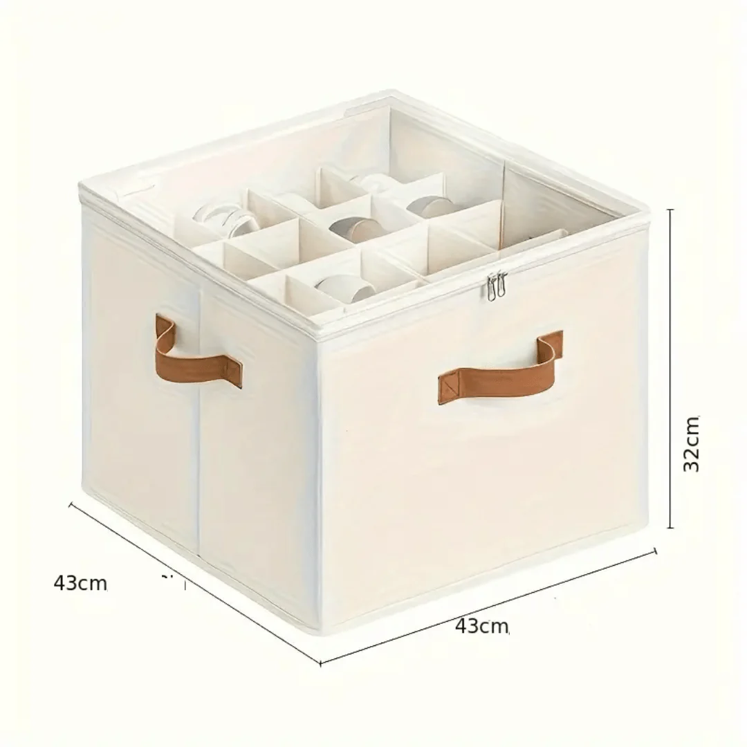 Multipurpose Transparent Storage Box With Handles - Image 7