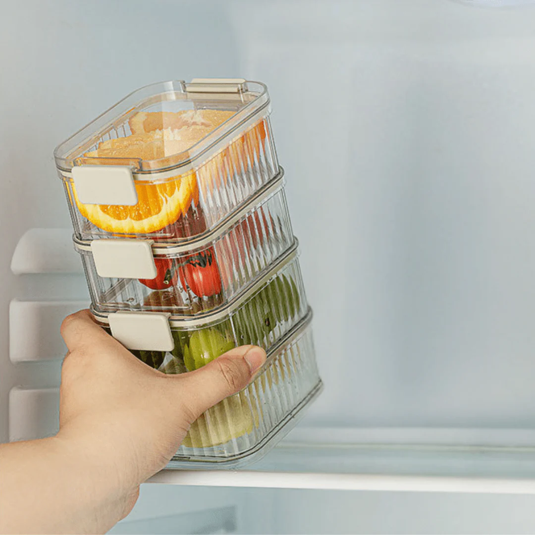 Transparent Stacking Food Storage Containers - Image 3