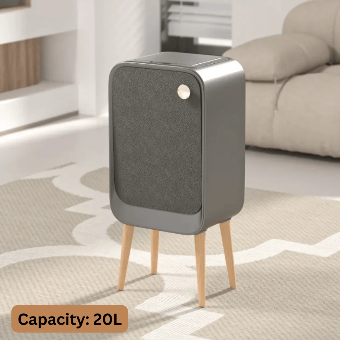 Premium Trash Can with Foot for Bedroom & Hall - Image 4